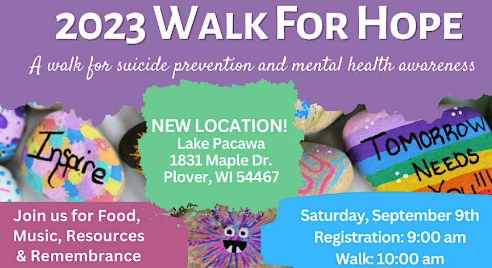 Join Us For The Walk for Hope September 9th