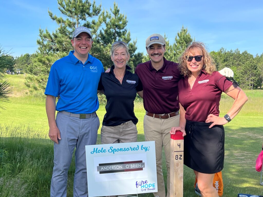 ODC, Anderson O'Brien sponsor, golf, attorneys