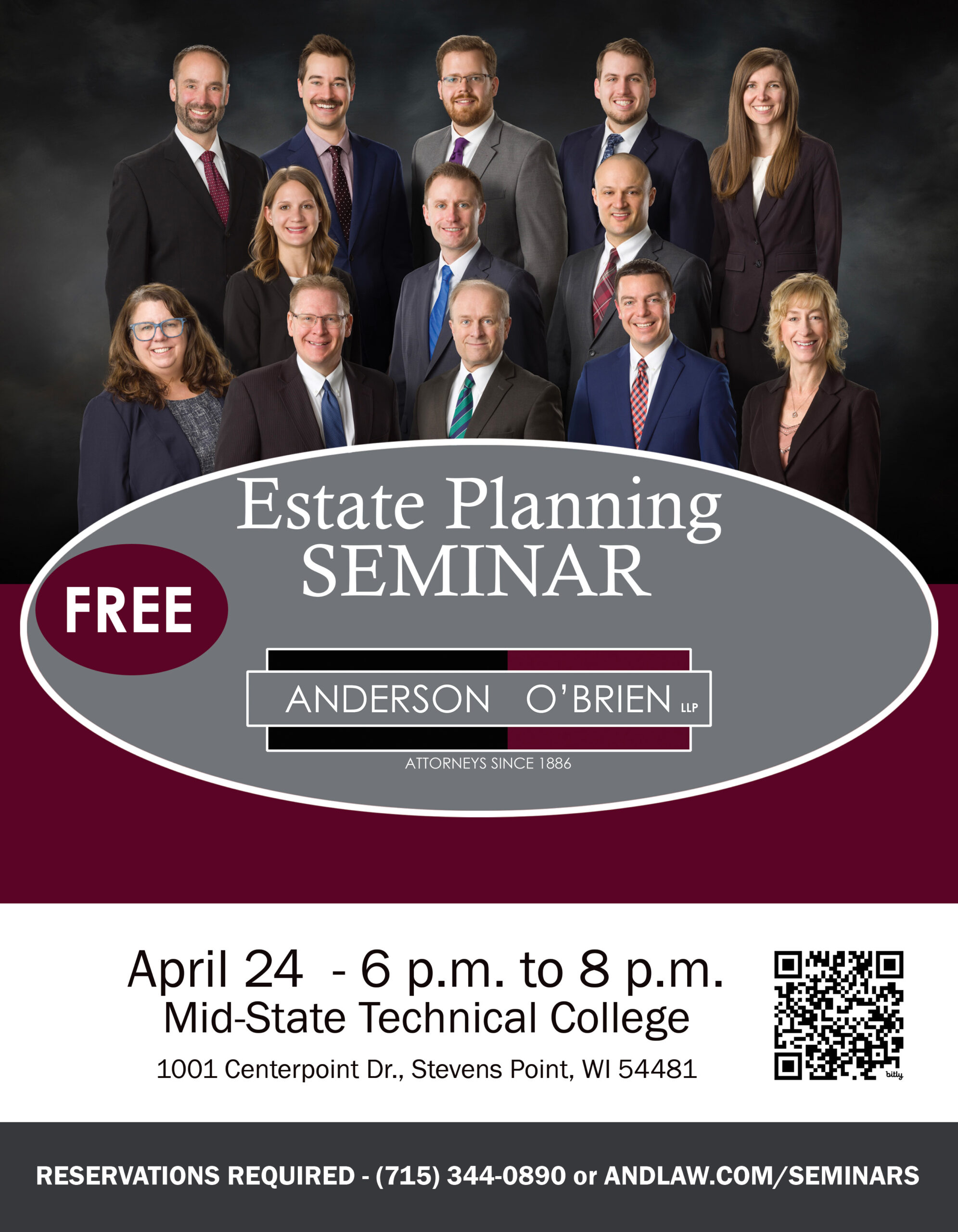 Spring Seminar flyer 2025