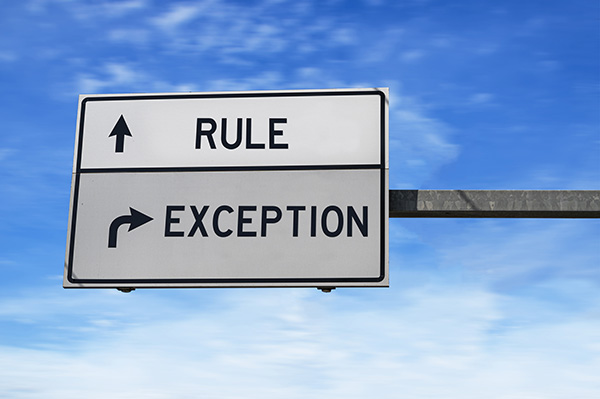 Exceptions for Divestments for Medicaid.